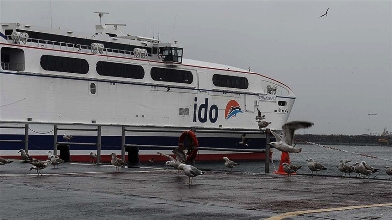 İDO’nun Kadıköy-Yenikapı-Bandırma seferi iptal edildi