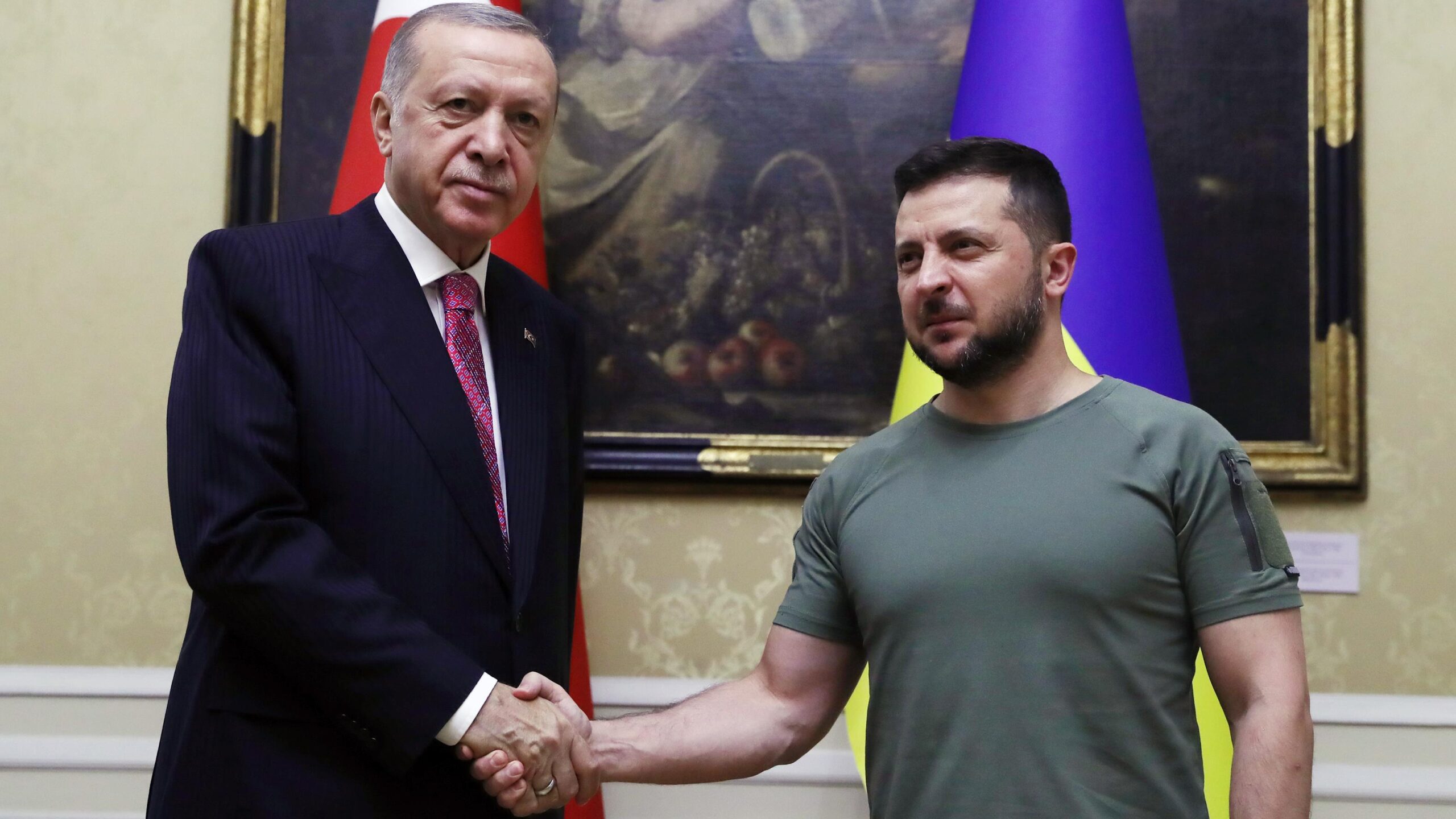 Cumhurbaşkanı Erdoğan ile Ukrayna Devlet Başkanı Zelenskiy telefonda görüştü