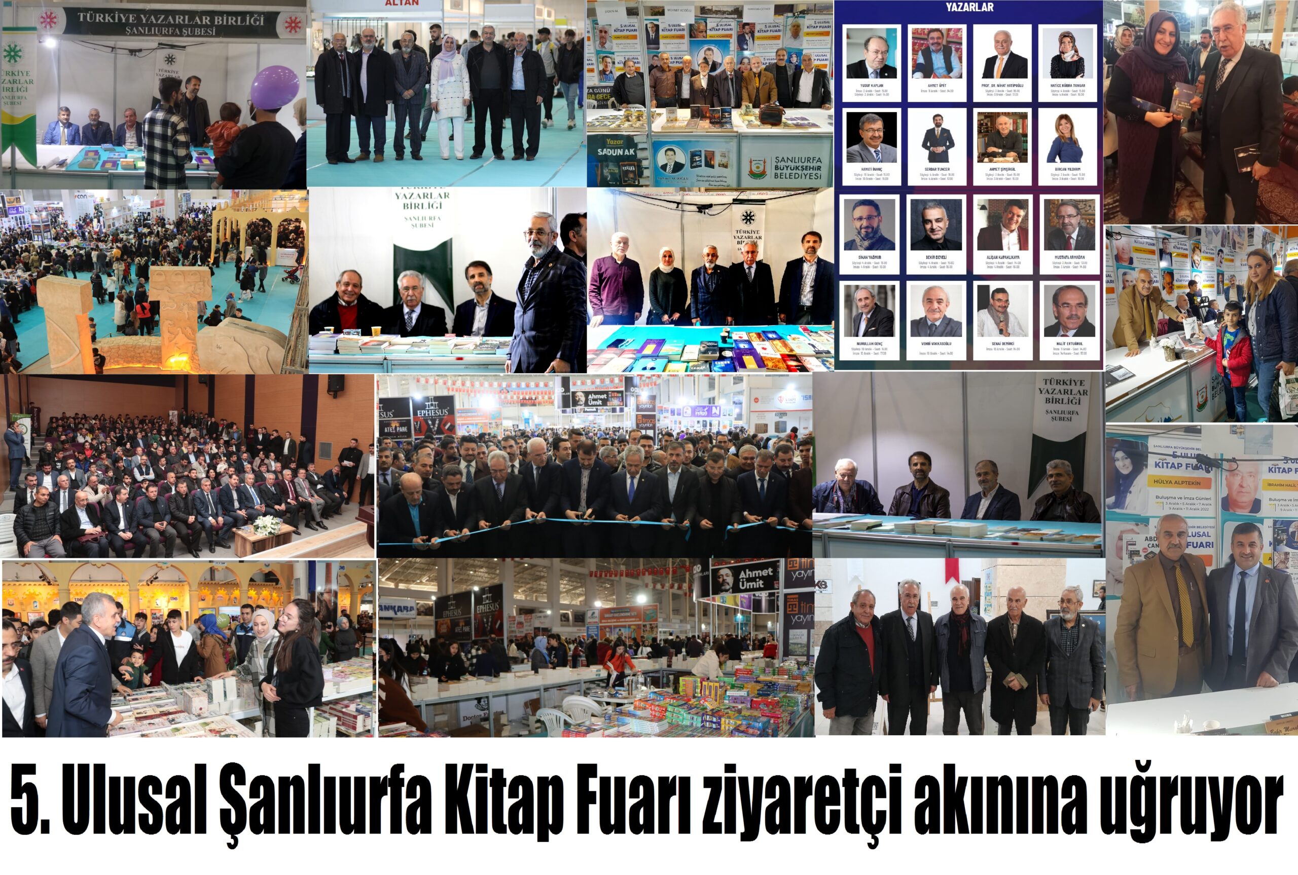 5. Ulusal Şanlıurfa Kitap Fuarı ziyaretçi akınına uğruyor(0)