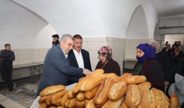 Büyükşehir’den Aşevine Halk Ekmek Desteği