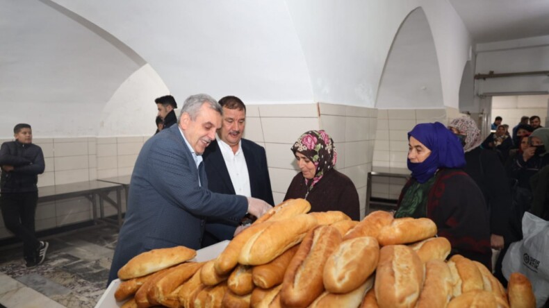 Büyükşehir’den Aşevine Halk Ekmek Desteği