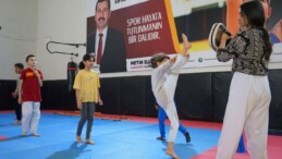 KARAKÖPRÜ’DE ÇOCUKLAR SPORLA GELİŞİYOR