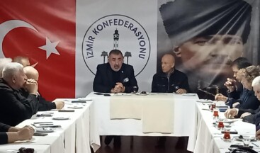 İZMİR KONFEDERASYONU’NDA GÖREV DAĞILIMI YAPILDI