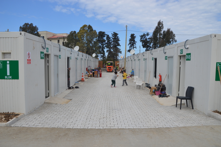 İskenderun'da 5 noktada kurulan konteyner kentlere 2 bin 541 depremzede yerleşti