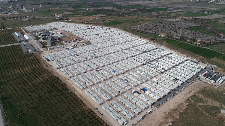 Malatya’daki En Büyük Konteyner Kente 8 Bin Depremzede Yerleştirildi