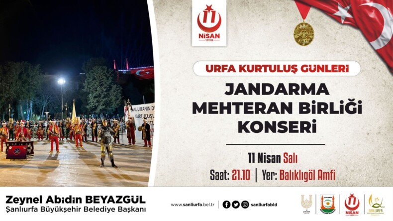 Şanlı Kurtuluş Programında Jandarma Mehter Ve Merasim Gösterisi