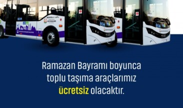 Ramazan Bayramında Büyükşehir Otobüsleri Ücretsiz