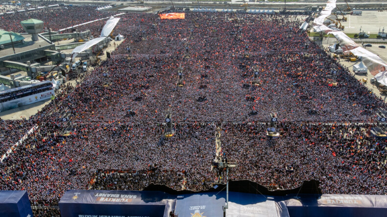 Cumhur ittifakının Büyük İstanbul Mitingi