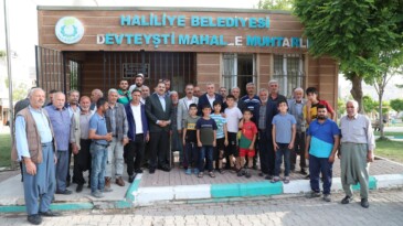 BAŞKAN CANPOLAT VE BAŞKAN BEYAZGÜL, DEVTEYŞTİ MAHALLESİ SAKİNLERİYLE BULUŞTU