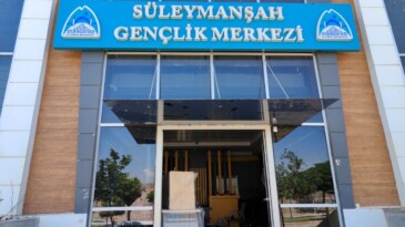 SÜLEYMANŞAH GENÇLİK MERKEZİ DONATILIYOR