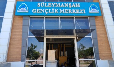 SÜLEYMANŞAH GENÇLİK MERKEZİ DONATILIYOR