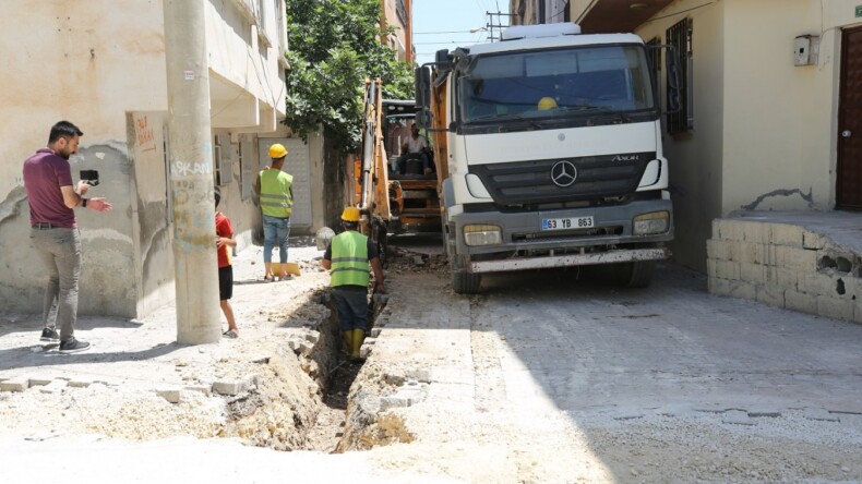 EYYÜBİYE’DE DOĞALGAZ ÇALIŞMALARI DEVAM EDİYOR