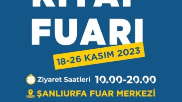 Şanlıurfa Büyükşehir Belediyesinden Kitap Fuarı