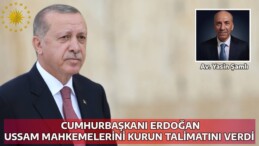 Cumhurbaşkanı Erdoğan Uluslararası Savaş Suçları Araştırma Mahkemelerinin kurulması talimatını verdi.