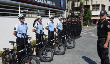 Edremit’te Sahil Güvenliği İçin Elektrikli Bisikletli Polis Timleri Göreve Başladı