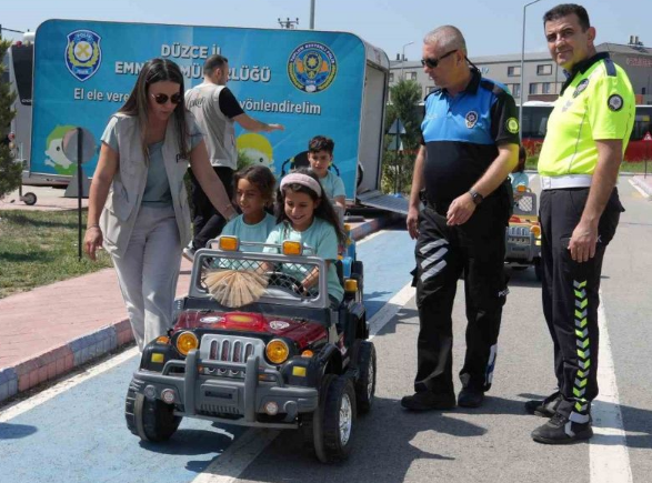 Tarım İşçilerinin Çocuklarına Uygulamalı Trafik Eğitimi