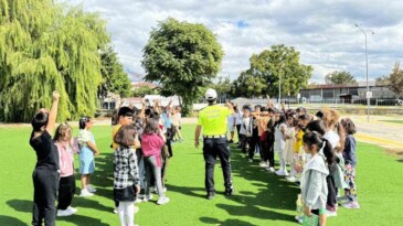 Erzincan’da Çocuklara Oyunlarla Trafik Eğitimi Verildi