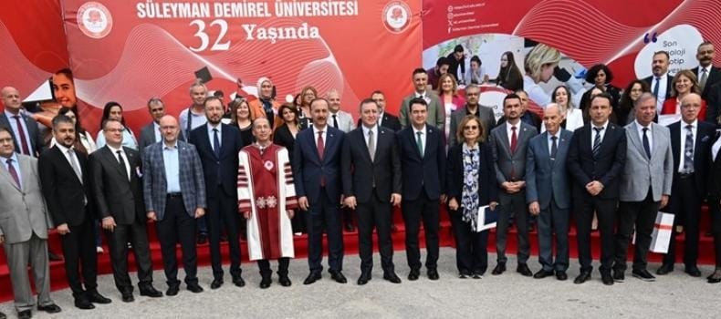 Isparta’nın gururu SDÜ 32 yaşında