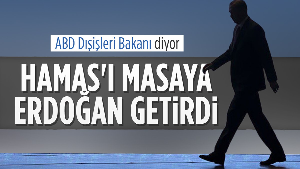 Erdoğan'dan rica ettik, Hamas'ı masaya getirdi