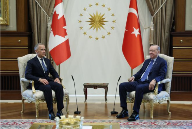 Erdoğan, NATO Zirvesi Kapsamında İlk Temasını Kanada Başbakanı Carney ile Gerçekleştirdi